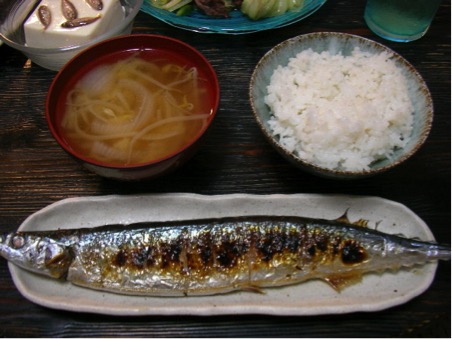 japanese food in autumn